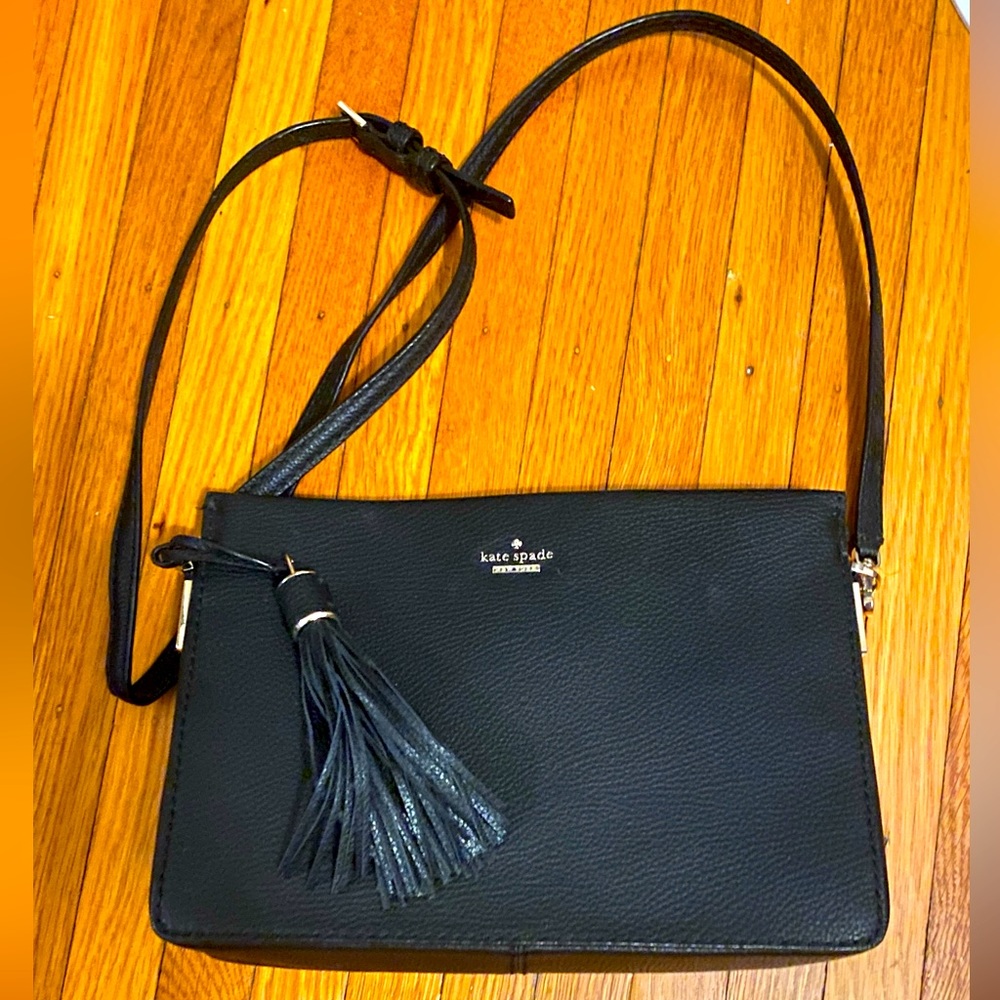 Kate Spade Leather Crossbody Bag Purse Handbag-medium